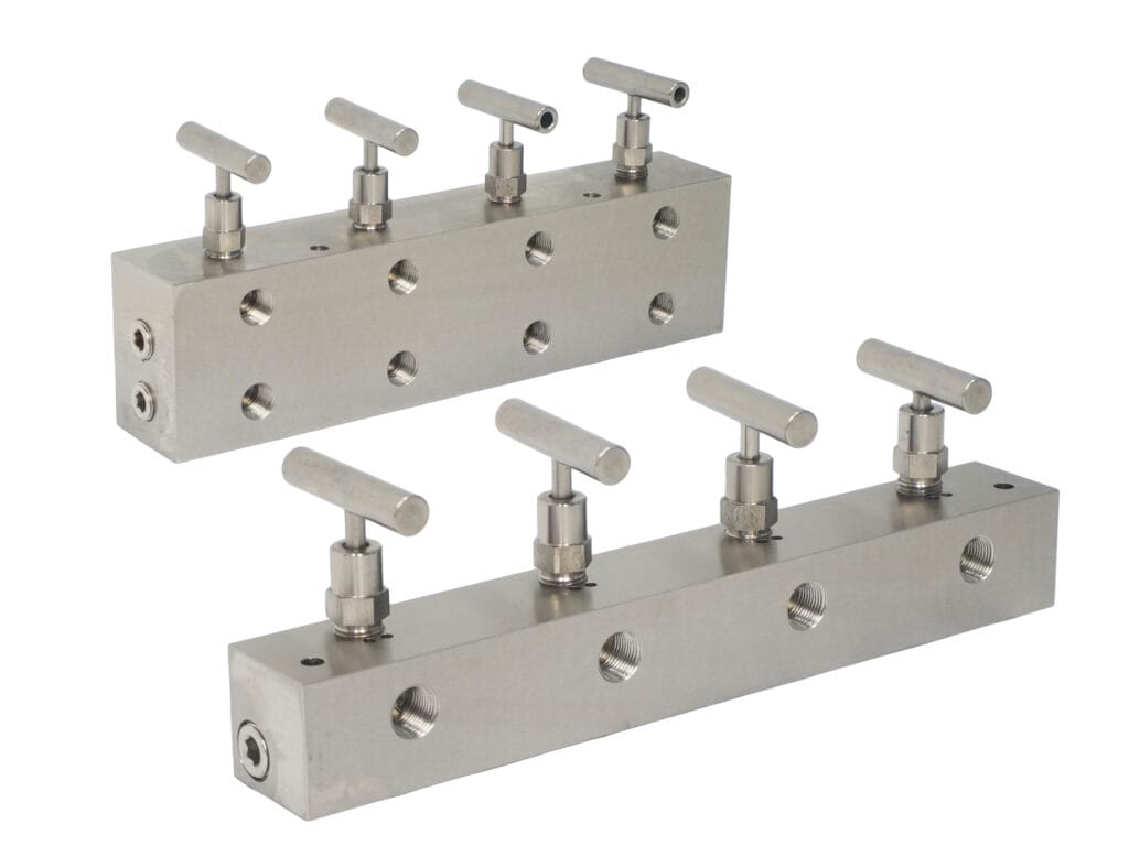 70 MPa Split Flow Manifold
