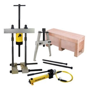 BHP Series, Hydraulic Cross Bearing Puller Set With Hand Pump