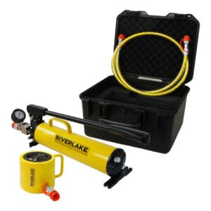 Hydraulic Cylinder And Hand Pump Set