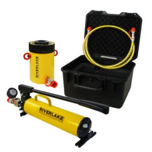 Hydraulic Cylinder And Hand Pump Set