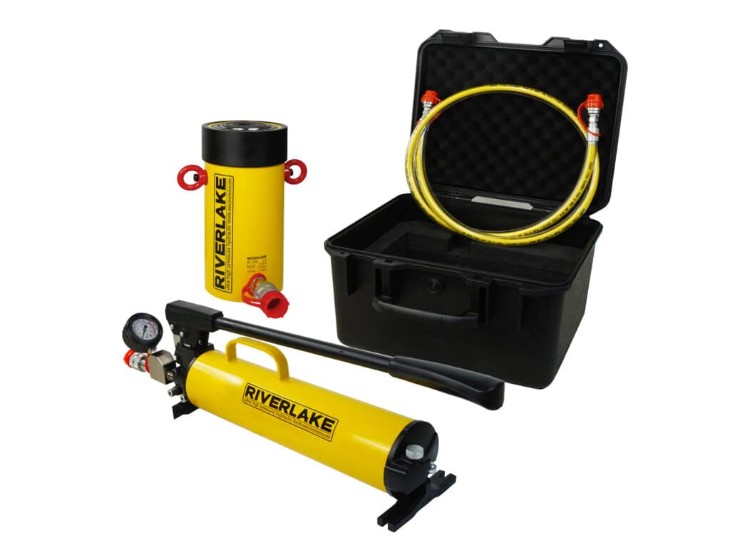 Hydraulic Cylinder & Hand Pump Set