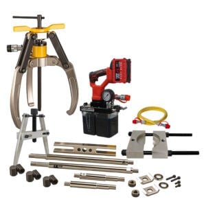 Hydraulic Lock Grip Master Puller Set With Battery Pump
