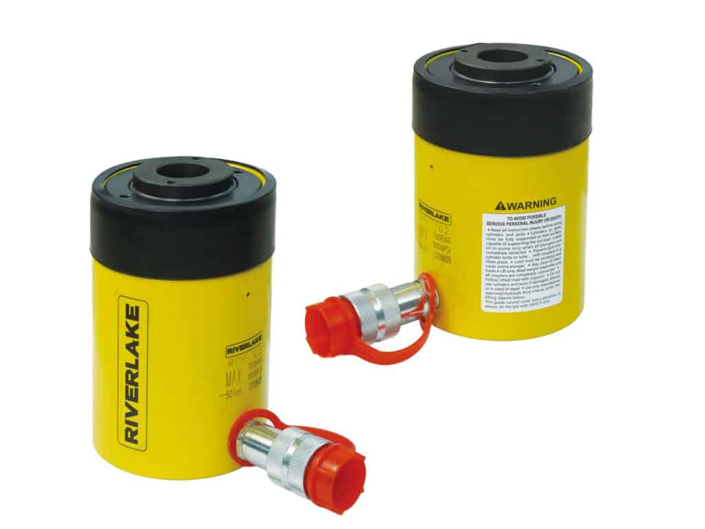 RCH Series Single-Acting Spring Return Hollow Hydraulic Cylinders